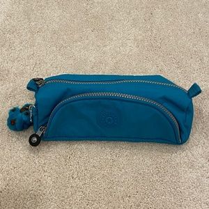 teal kipling pencil case